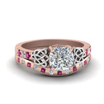 Load image into Gallery viewer, irish-cushion-cut-diamond-bridal-ring-set-with-pink-sapphire-in-rose-gold-FDENS2255B4CUGSADRPI-NL-RG_7f4c6c94-54d2-42ef-bfa7-e78a82bf0a80?v=1757052278
