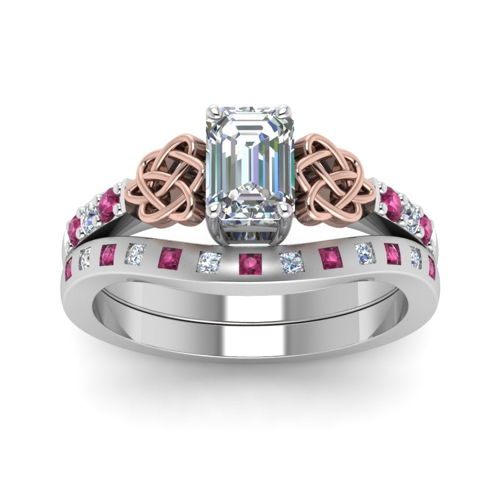 irish-emerald-cut-diamond-bridal-ring-set-with-pink-sapphire-in-white-gold-FDENS2255B4EMGSADRPIANGLE5-NL-WG?v=1757052183