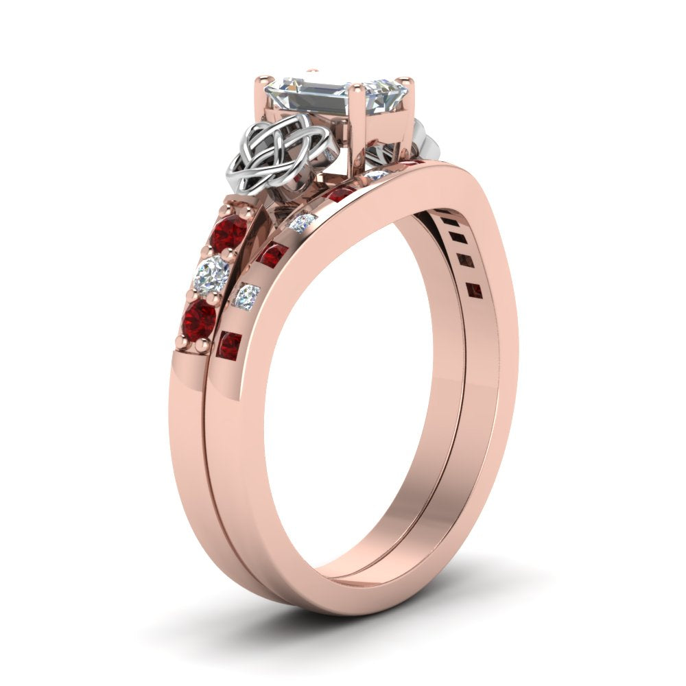 irish-emerald-cut-diamond-bridal-ring-set-with-ruby-in-rose-gold-FDENS2255B4EMGRUDRANGLE2-NL-RG?v=1757052184