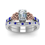 Load image into Gallery viewer, irish-emerald-cut-diamond-bridal-ring-set-with-sapphire-in-white-gold-FDENS2255B4EMGSABLANGLE5-NL-WG_57cf694c-e1c5-4537-ac1e-7ea52c07ac15?v=1757052290
