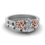 Load image into Gallery viewer, irish-marquise-cut-bridal-ring-set-with-black-diamond-in-white-gold-FDENS2255B4MQGBLACK-NL-WG_5ecf3869-9cce-4dd8-ac4f-e3732ee582f3?v=1757052306
