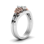 Load image into Gallery viewer, irish-marquise-cut-bridal-ring-set-with-black-diamond-in-white-gold-FDENS2255B4MQGBLACKANGLE2-NL-WG?v=1757052204
