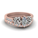 Load image into Gallery viewer, irish-marquise-cut-diamond-bridal-ring-set-in-rose-gold-FDENS2255B4MQ-NL-RG?v=1757052202
