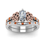 Load image into Gallery viewer, irish-marquise-cut-diamond-bridal-ring-set-with-orange-sapphire-in-white-gold-FDENS2255B4MQGSAORANGLE5-NL-WG_9347c358-9f04-4464-b9cc-e4d78a827e03?v=1757052305
