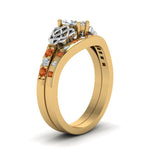 Load image into Gallery viewer, irish-marquise-cut-diamond-bridal-ring-set-with-orange-sapphire-in-yellow-gold-FDENS2255B4MQGSAORANGLE2-NL-YG_503b4758-2619-435b-8174-a1bcd1e333a8?v=1757052307
