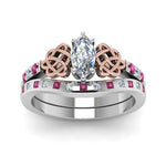 Load image into Gallery viewer, irish-marquise-cut-diamond-bridal-ring-set-with-pink-sapphire-in-white-gold-FDENS2255B4MQGSADRPIANGLE5-NL-WG_5101c045-d992-4cf0-865f-ceec83d90e62?v=1757052306
