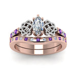 Load image into Gallery viewer, irish-marquise-cut-diamond-bridal-ring-set-with-violet-topaz-in-rose-gold-FDENS2255B4MQGVITOANGLE5-NL-RG_69fc5f26-4dc4-4c59-b7fb-25559c649d4c?v=1757052307
