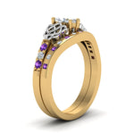 Load image into Gallery viewer, irish-marquise-cut-diamond-bridal-ring-set-with-violet-topaz-in-yellow-gold-FDENS2255B4MQGVITOANGLE2-NL-YG_9d7be167-d091-46fb-90af-e098add29df1?v=1757052307
