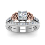 Load image into Gallery viewer, irish-princess-cut-diamond-bridal-ring-set-in-white-gold-FDENS2255B4PRANGLE5-NL-WG_a3d86fbb-e73e-48ef-a2b9-8ed536b67b5c?v=1757052316
