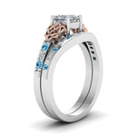 Load image into Gallery viewer, irish-princess-cut-diamond-bridal-ring-set-with-blue-topaz-in-white-gold-FDENS2255B4PRGICBLTOANGLE2-NL-WG_7d437326-b207-41fc-ab70-a547f47aaad2?v=1757052316
