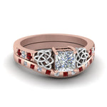 Load image into Gallery viewer, irish-princess-cut-diamond-bridal-ring-set-with-ruby-in-rose-gold-FDENS2255B4PRGRUDR-NL-RG_bd4d6661-025e-45d5-bd9a-92bea99856c6?v=1757052316
