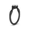 Load image into Gallery viewer, irish-split-asscher-cut-solitaire-diamond-ring-in-black-gold-FD9286ASANGLE2-NL-BG