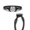 Load image into Gallery viewer, irish-split-asscher-cut-solitaire-diamond-ring-in-black-gold-FD9286ASANGLE3-NL-BG