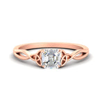 Load image into Gallery viewer, irish-split-asscher-cut-solitaire-diamond-ring-in-rose-gold-FD9286AS-NL-RG
