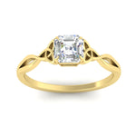 Load image into Gallery viewer, irish-split-asscher-cut-solitaire-diamond-ring-in-yellow-gold-FD9286ASANGLE5-NL-YG
