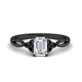 Thumbnail 14 - irish-split-emerald-cut-solitaire-diamond-ring-in-black-gold-FD9286EM-NL-BG