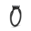 Load image into Gallery viewer, irish-split-emerald-cut-solitaire-diamond-ring-in-black-gold-FD9286EMANGLE2-NL-BG