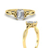 Load image into Gallery viewer, irish-split-emerald-cut-solitaire-diamond-ring-in-yellow-gold-FD9286EMANGLE3-NL-YG