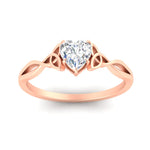 Load image into Gallery viewer, irish-split-heart-shaped-solitaire-diamond-ring-in-rose-gold-FD9286HTANGLE5-NL-RG
