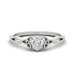Load image into Gallery viewer, irish-split-heart-shaped-solitaire-diamond-ring-in-white-gold-FD9286HT-NL-WG
