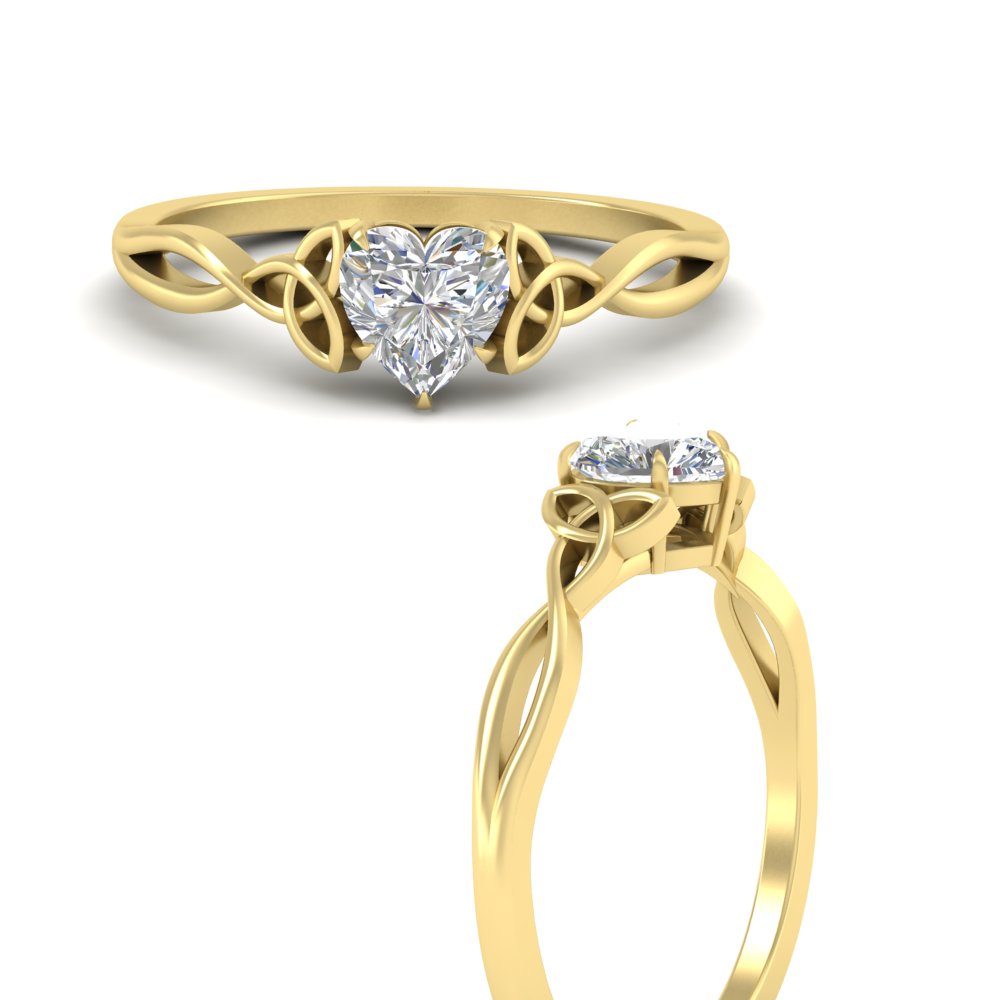 irish-split-heart-shaped-solitaire-diamond-ring-in-yellow-gold-FD9286HTANGLE3-NL-YG