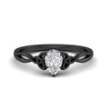 Thumbnail 16 - irish-split-pear-shaped-solitaire-diamond-ring-in-black-gold-FD9286PE-NL-BG