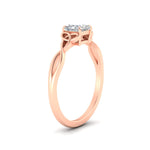 Load image into Gallery viewer, irish-split-princess-cut-solitaire-diamond-ring-in-rose-gold-FD9286PRANGLE2-NL-RG
