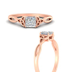 Load image into Gallery viewer, irish-split-princess-cut-solitaire-diamond-ring-in-rose-gold-FD9286PRANGLE3-NL-RG

