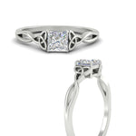 Load image into Gallery viewer, irish-split-princess-cut-solitaire-diamond-ring-in-white-gold-FD9286PRANGLE3-NL-WG
