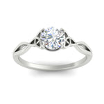 Load image into Gallery viewer, irish-split-round-cut-solitaire-diamond-ring-in-white-gold-FD9286ROANGLE5-NL-WG
