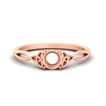 Load image into Gallery viewer, irish-split-semi-mount-solitaire-diamond-ring-in-rose-gold-FD9286SM-NL-RG

