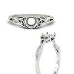 Load image into Gallery viewer, irish-split-semi-mount-solitaire-diamond-ring-in-white-gold-FD9286SMANGLE3-NL-WG
