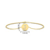 Load image into Gallery viewer, Alphabet disc diamond bracelet