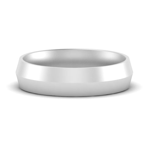 Comfort Fit Knife Edge Mens Band