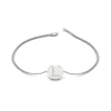 Load image into Gallery viewer, Alphabet disc diamond bracelet