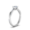 Load image into Gallery viewer, lab-created-round-diamond-twisted-infinity-bridal-ring-in-white-gold-FD-8253RORANGLE2-NL-WG