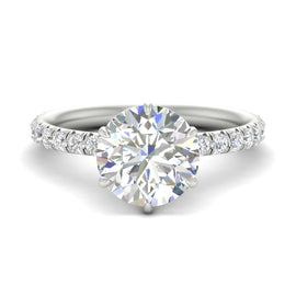 3 Carat 6 Prong Classic Engagement Ring