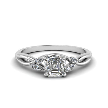 lab-grown-asscher-diamond-ring-with-marquise-accents-in-14K-white-gold-FD8300ASR-NL-WG