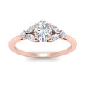 Thumbnail 15 - lab-grown-oval-marquise-&-round-accent-engagement-ring-in-rose-gold-FDENR635OVRANGLE5-NL-RG
