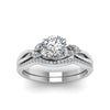 Load image into Gallery viewer, lab-grown-round-cut-marquise-vine-leaf-bridal-set-in-platinum-FD8300ROANGLE5-NL-WG