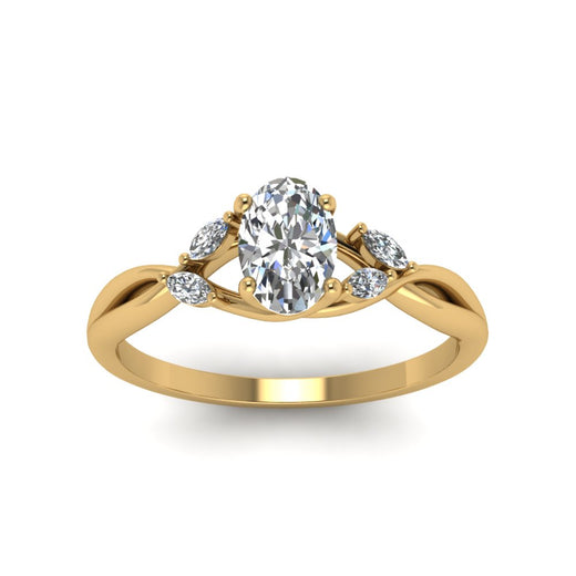 lab-oval-diamond-ring-with-twisted-split-shank-and-marquise-accents-in-14K-yellow-gold-FD8300OVRANGLE5-NL-YG
