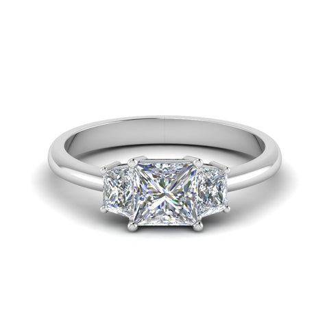 lab-princess-cut-diamond-trapezoid-engagement-ring-in-14K-white-gold-FDENR7981PRR-NL-WG