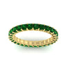 Load image into Gallery viewer, ladies-2-carat-emerald-princess-cut-eternity-band-in-yellow-gold-FD10203PRBGEMGRANGLE5-2.00CT-NL-YG.jpg