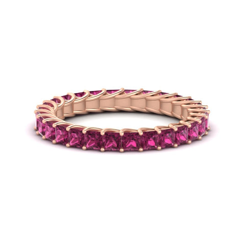 ladies-2-carat-pink-sapphire-princess-cut-eternity-band-in-rose-gold-FD10203PRBGSADRPI-2.00CT-NL-RG.jpg