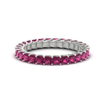 Load image into Gallery viewer, Ladies 2 Carat Princess Cut Eternity Band
