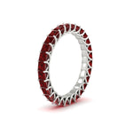 Load image into Gallery viewer, Ladies 2 Carat Princess Cut Eternity Band
