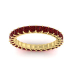 Load image into Gallery viewer, Ladies 2 Carat Princess Cut Eternity Band
