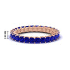 Load image into Gallery viewer, ladies-2-carat-sapphire-princess-cut-eternity-band-in-rose-gold-FD10203PRBGSABL-2.00CT-NL-RG-HW.jpg