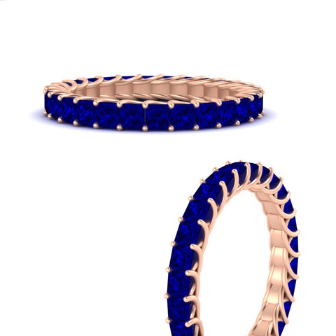 ladies-2-carat-sapphire-princess-cut-eternity-band-in-rose-gold-FD10203PRBGSABLANGLE3-2.00-CT-NL-RG.jpg