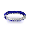 Load image into Gallery viewer, ladies-2-carat-sapphire-princess-cut-eternity-band-in-white-gold-FD10203PRBGSABLANGLE5-2.00CT-NL-WG.jpg